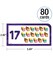 World of Eric Carle The Very Hungry Caterpillar Numbers 0-20 Flash Cards for Toddlers Age 4+, Number Flash Cards Covering 10 Frames, Number Words, Counting & More, PreK & Kindergarten Math Flash Cards